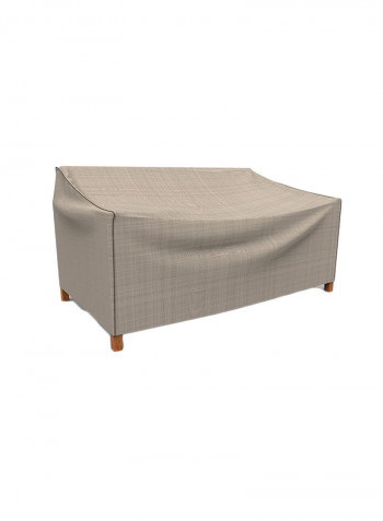 English Garden Outdoor Patio Ottoman Cover Beige