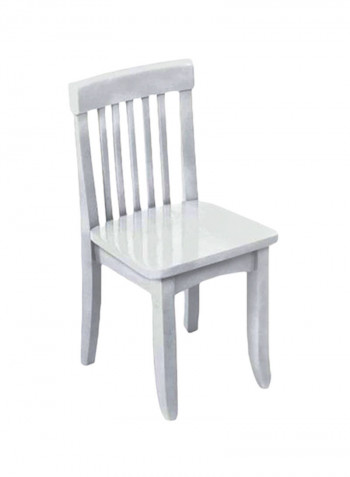 Wooden Desk Chair White