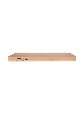 Chop-N-Slice Maple Wood Cutting Board Beige 20x15x1.25inch