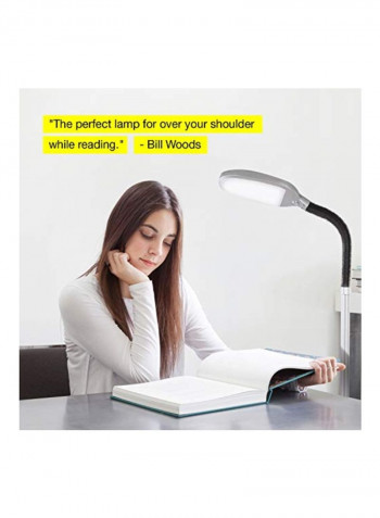 LED Floor Lamp White 10.2x9x61inch