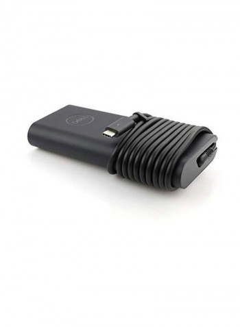 Laptop Charger With Adapter Black