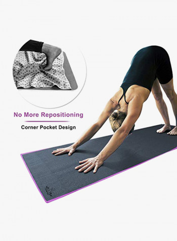 Non Slip Yoga Towel 25.196850368X72.834645595X0.393700787inch