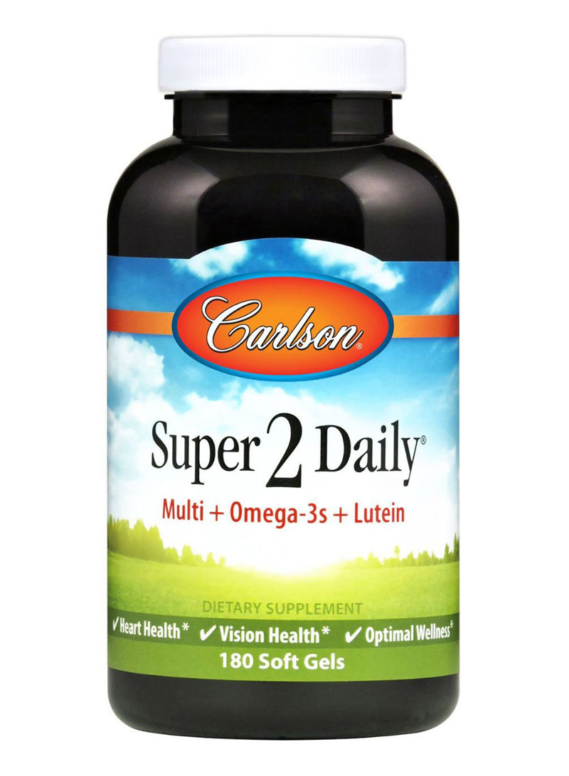 Omega-3s Super 2 Daily Dietary Supplement - 180 Softgels