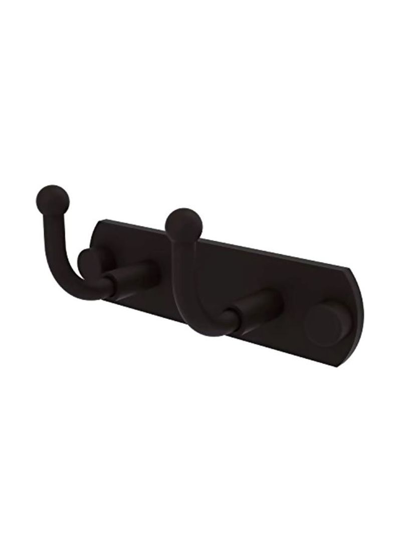 Skyline Collection 2 Position Multi Decorative Hook Brown