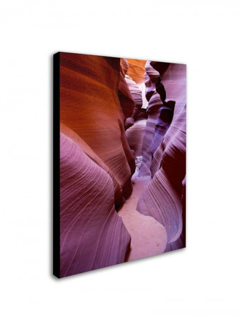 Antelope Canyon 2 Canvas Wall Art multicolour 22 x 32inch