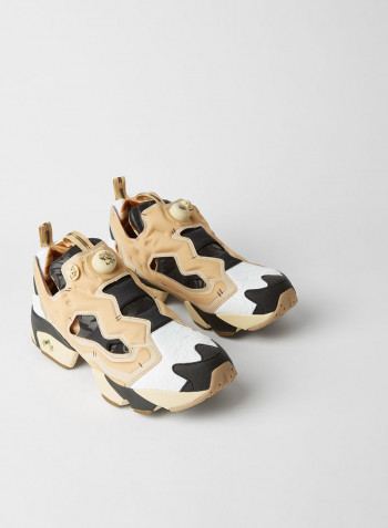 Kung Fu Panda Instapump Fury OG Sneakers Black/White/Beige