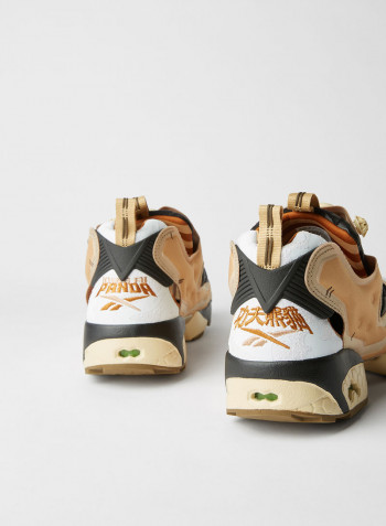 Kung Fu Panda Instapump Fury OG Sneakers Black/White/Beige