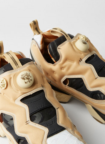 Kung Fu Panda Instapump Fury OG Sneakers Black/White/Beige