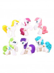 6-Piece My Little Pony Miniature Toy 5.5centimeter