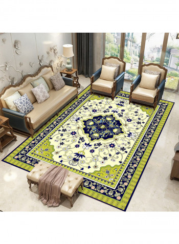 European Style Non-Skid Carpet Multicolour 80x180centimeter