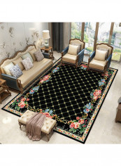 European Style Non-Skid Carpet Multicolour 80x180centimeter