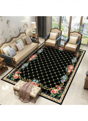 European Style Non-Skid Carpet Multicolour 80x180centimeter