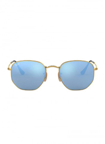 Classic Hexagonal Sunglasses - Lens Size: 48 mm