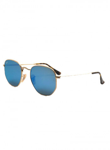 Classic Hexagonal Sunglasses - Lens Size: 48 mm