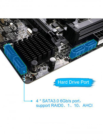 C.A68M-E Plus V15 Motherboard أسود