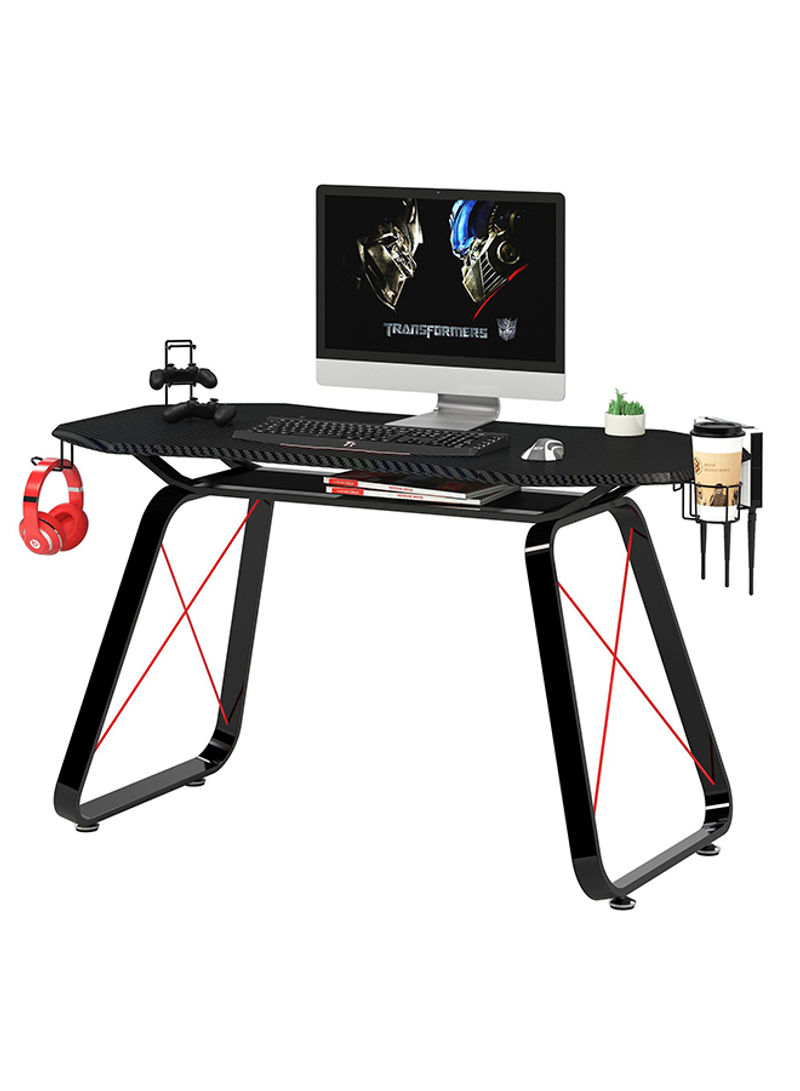 Mahmayi Ultimate Modern Gaming Table Black 150cm