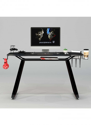 Mahmayi Ultimate Modern Gaming Table Black 150cm