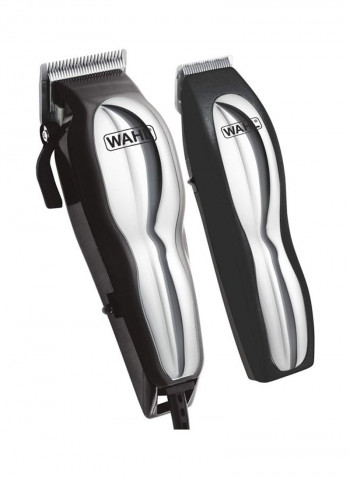 22-Piece Hair Trimmer Set Black/Silver