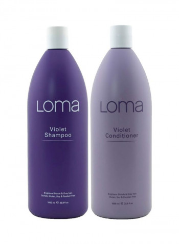 Violet Shampoo And Conditioner Set 1000ml
