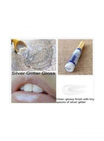 3-Piece Glitter Lip Gloss Multicolour