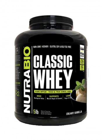 Classic Whey Protein - Creamy Vanilla