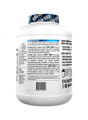 Whey Protein Supplement - Vanilla Ice Cream