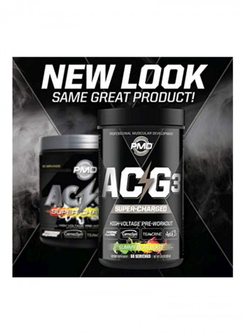ACG3 Super-Charged Pre-Workout - Gummy Bear Blast