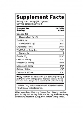 Classic Whey Dietary Supplement Protein (Strawberry Shortcake)