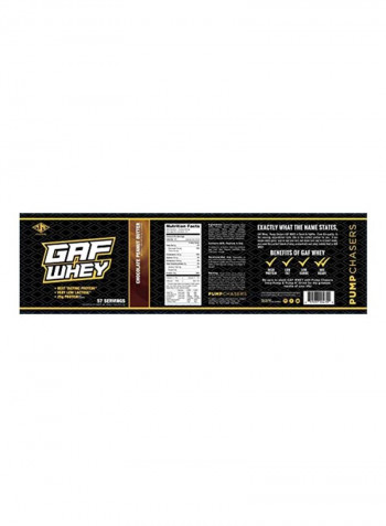 GAF Whey Dietary Supplement - Chocolate Peanut Butter