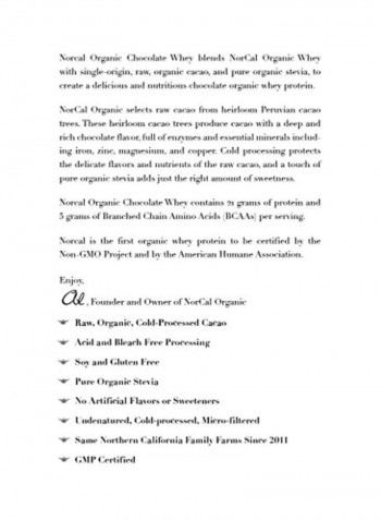 Whey Protein Powder- Chocolate