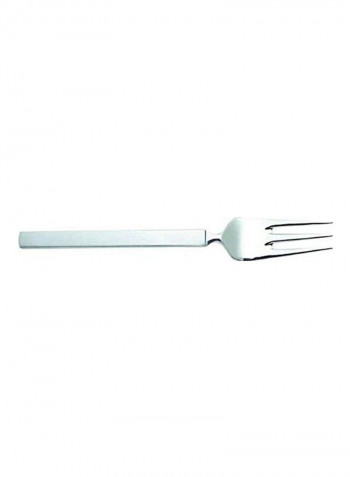 6-Piece Cake Fork Silver