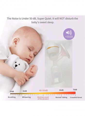 1-Piece Manual And Electric Breast Pump