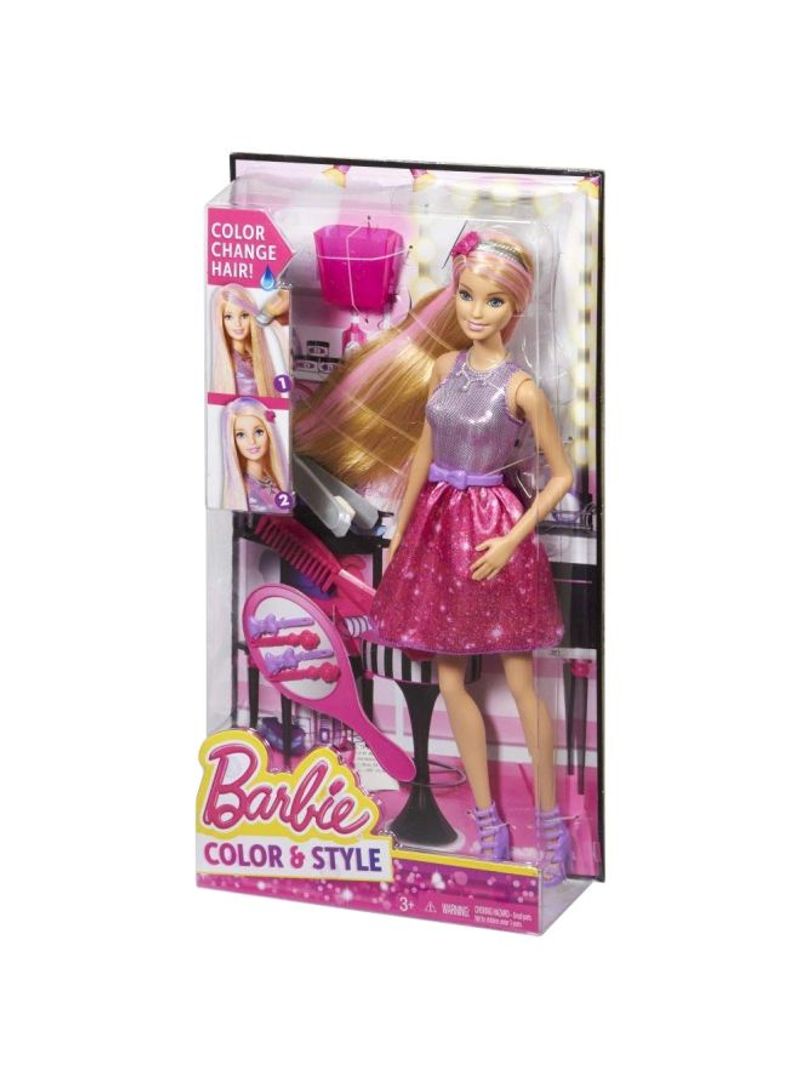 Hair Color And Style Fashion Doll CFN47