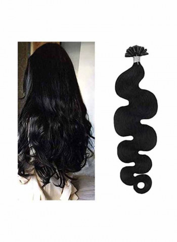 Weavy Human Hair Extension Black 24inch