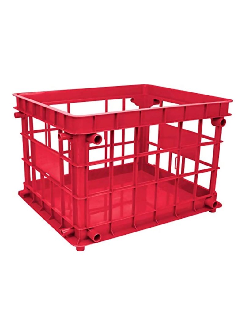 Standard File Crate Red