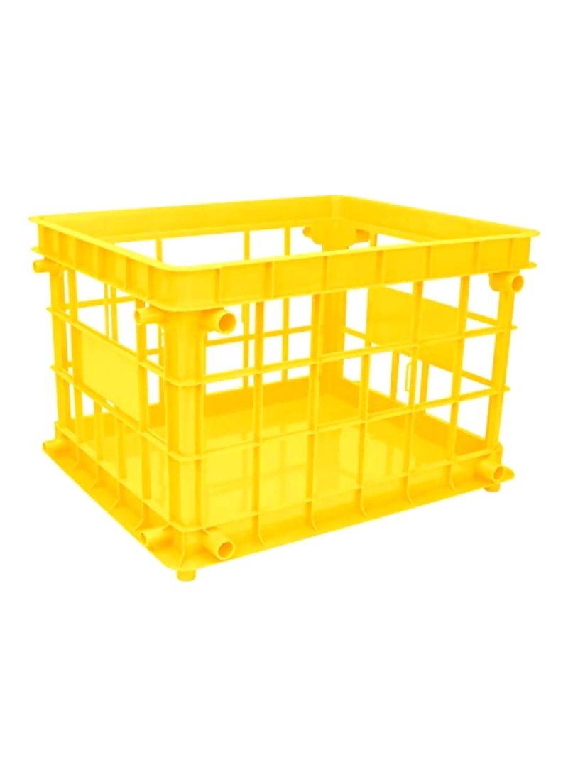 Standard File Crate Yellow