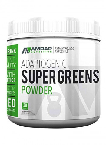 Adaptogenic Supergreens Powder Dietary Supplement