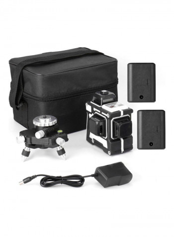 Multi Functional 12 Line 3D Laser Level Set Multicolour