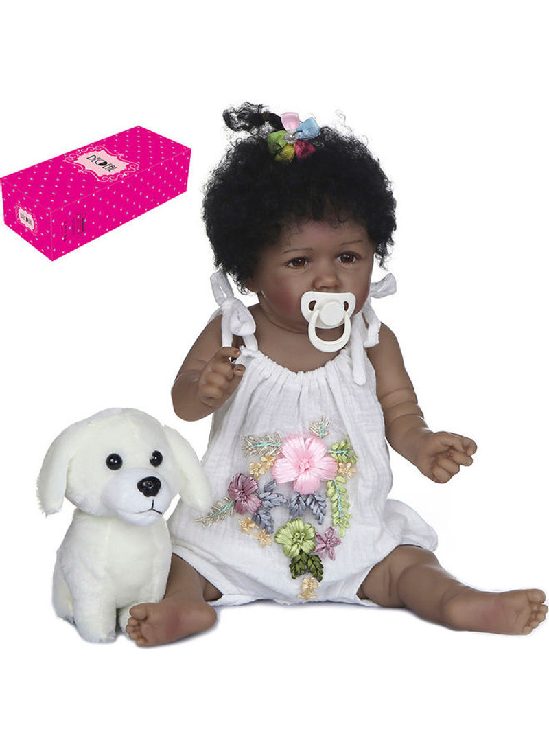 3-Piece Realistic Baby Doll Toy Set 22inch