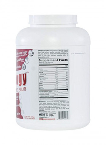 ISO-Ology Leucine-Enhanced Whey Isolate - Chocolate Peanut Butter Cup  Flavored