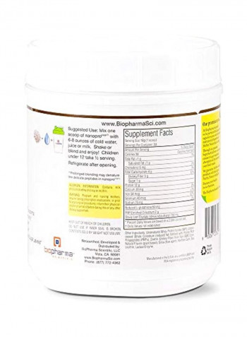 Nano Pro Immune Protein With Detox And Recovery Superfood Dietary Supplement