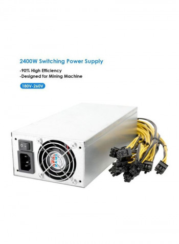Switching Power Supply 260x110x85millimeter White/Black