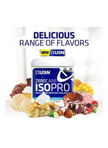 Zero Carb ISO Pro 100 Percent Whey Protein Isolate