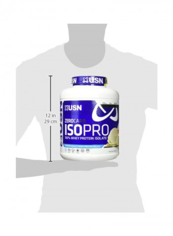 Zero Carb ISO Pro 100 Percent Whey Protein Isolate