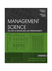 Management Science: The Art Of Modeling With Spreadsheets Hardcover