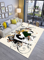 Designer Living Room Carpet Multicolour 80x160centimeter