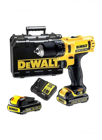 Cordless Electric Drill Black/Yellow