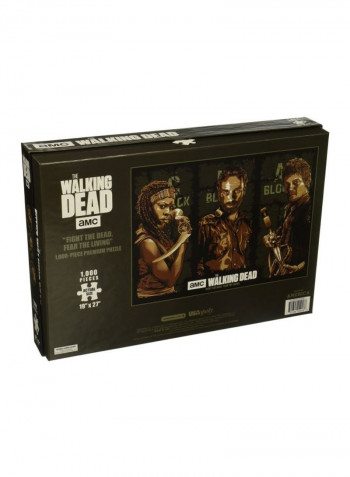 1000-Piece The Walking Dead: Fight The Dead Fear The Living Puzzle PZ116-469