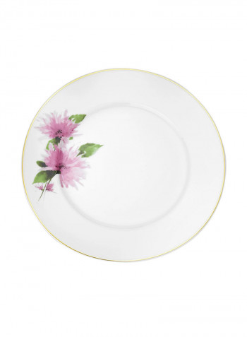 35-Piece Leonberg Porcelain Breakfast Set White/Green/Pink
