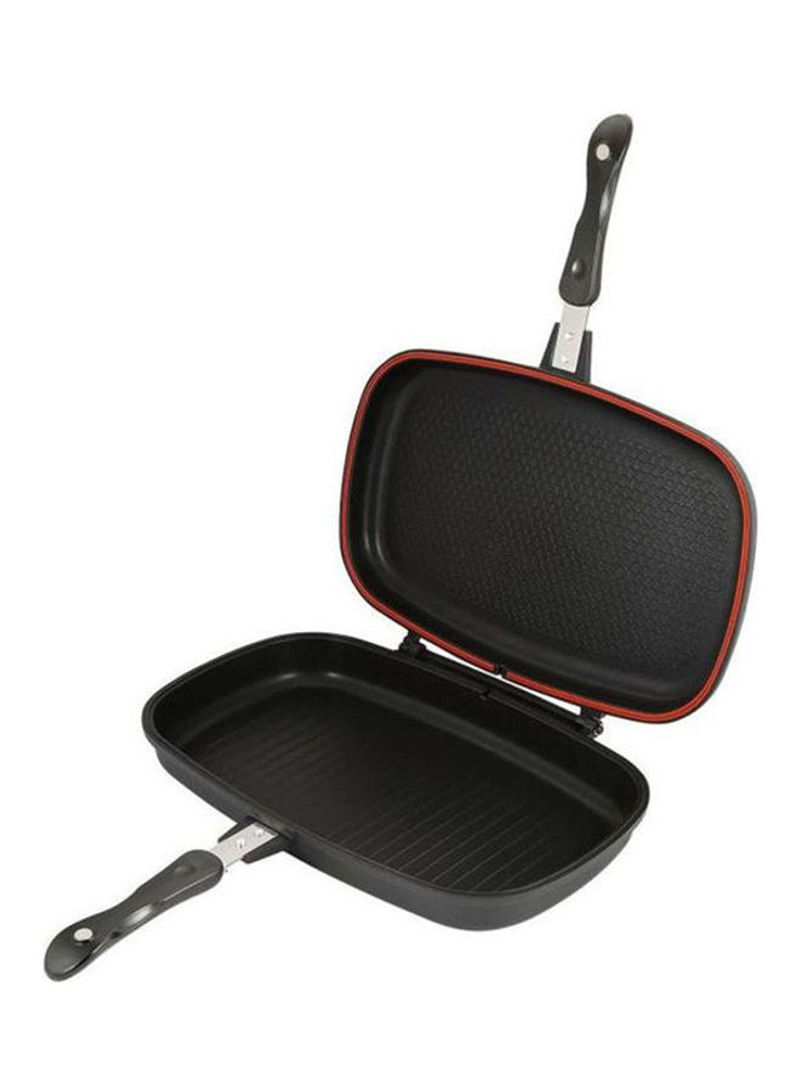 Double Side Die Casting Grill Pan Black 36cm